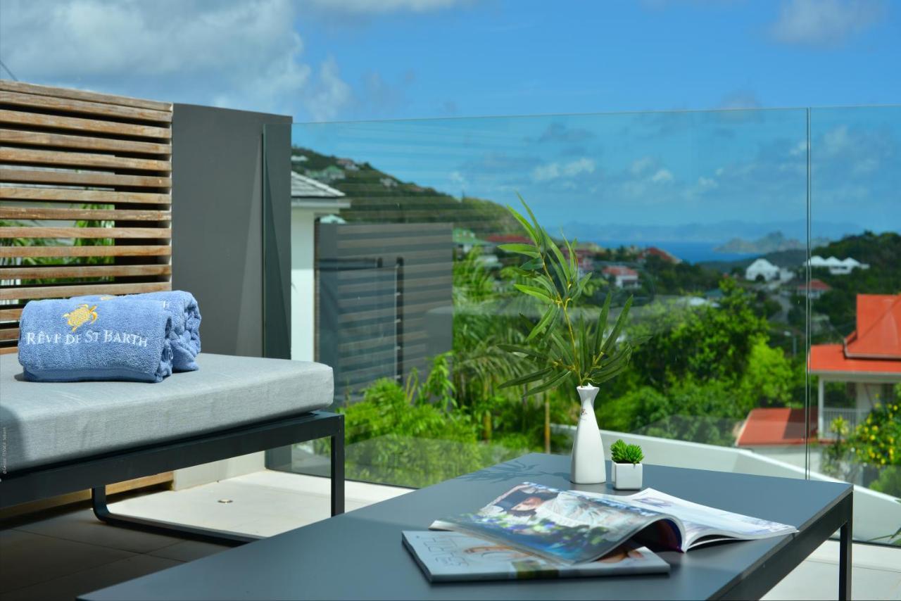 Reve De Saint Barth - Vue Mer - Piscine Chauffee & Jacuzzi Gustávia Exterior foto